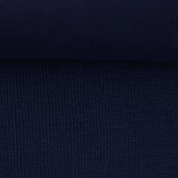 Preview: 80 cm Swafing Vanessa Baumwoll Jersey Uni Dunkelblau 598